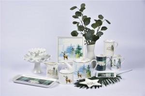 Best Selling and popular X’mas tableware  Dinner set