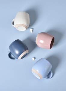 Popular various mug,color glaze, with decal