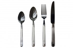 High Quality 16pc Cutlery Set -
 Forge Vintage Collection With Pvd Black Handle Full Stainless Steel Cutlery Set  – FUXINGYE