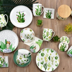 2021 High quality Cheese Knife -
 Cactus porcelain suit  – FUXINGYE